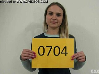 Blonde Teen Gives First Blowjob On Camera!