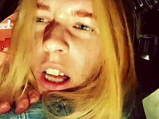 Stepsister stuck in washing machine, helped with big cock