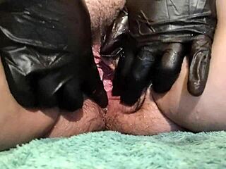 Wow, my hairy creamy pussy squirts so much everywhere!