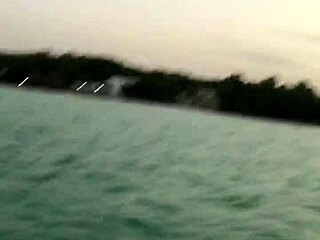 hot girl rides jet ski in mexico public spot