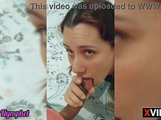 Hey, watch this nymphet suck and fuck doggystyle!