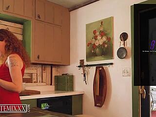 Sneaky Links Ft Madalynn Moon: Hairless Milf's First Time Deepthroat And Facial Roleplay