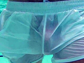 Xnxxjohn Pool Boy Captured in See-Through Underwater Footage