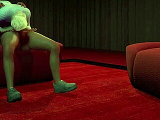 Blonde Milf Britt Endures Rough Deepthroat In 3d Animation