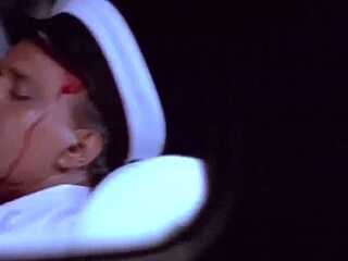 Anant Mahadevan's wife cheats on him and shoots him in the head in a Bollywood-inspired scene