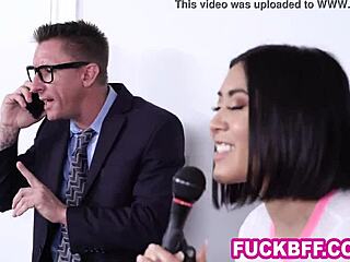 Cute korean teen bffs hardcore fucking their manager for porno movie