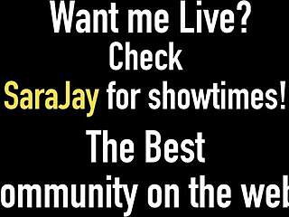 sara jay rocks lingerie in steamy scene