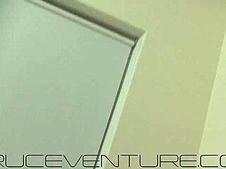 Bruce Venture picks up petite blondes Victoria White and Hope Howell for POV threesome sex with amateur facials