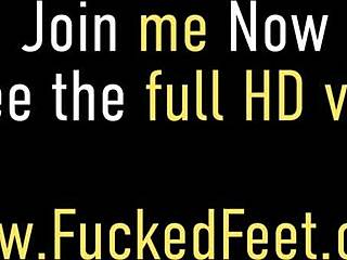 why does athletic val dodds take off her smelly sneakers for toe sucking?