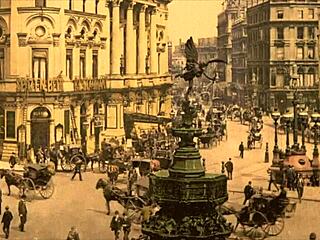 Vintage Hairy Threesome with Antique Group