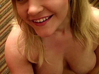 Blonde's Tight Cunt Creampied by Monster Cock