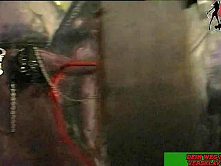 i watched two german bdsm amateur dominas control a slave man