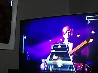 cheating with my ex while gaming, ending in a big creampie?