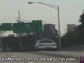 Dreamgirls starlet gets naughty in the backseat of a car
