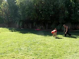 Redhead Babe's Wet Pussy and Tight Blowjob