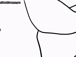 black twink gets bareback fucked by colombian cock in animation