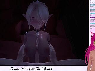 Vtuber plays monster girl island part 1.