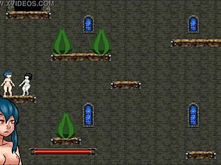 succubus futanari cums twice in zombie girls