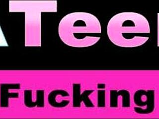 Sexy teen Mackenzie Mace moans during intense pussy licking session.