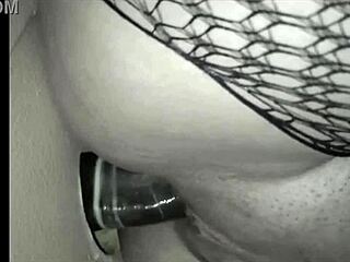 I watched my girlfriend jerk and bang a hung guy at glory hole full video