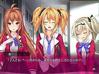 I love playing this bukkake hentai game with all the cum.