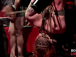 Bondage Subs Experience Intense Arousal as They're Suspended and Zapped in Group BDSM Session