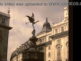 vintage hairy cum scene with retro vibes