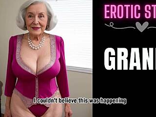 Granny tale with my steamy step grandma unfolds