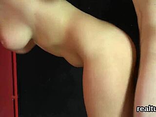 glamorous czech teen 18+ teased at mall in pov fun.