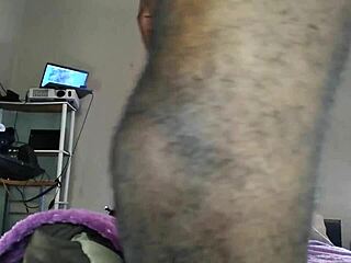 Enjoy that ebony milf's bubble butt pussy.