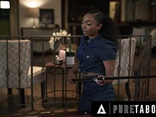 嘿禁忌黑妞Cali Caliente抢出轨渣男深喉猛干