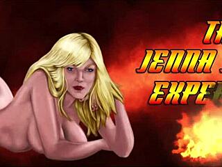 jenna jaymes, with her big tits, has sex with an older guy down the street, including deepthroat and blowjob