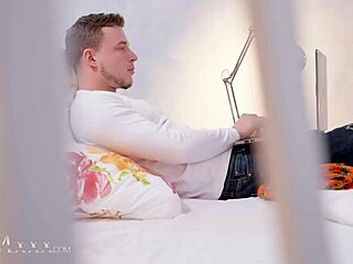 giulia diamond's big tits milf in wet shirt, deepthroat, and hard doggystyle fuck with orgasm