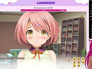 Vtuber Lewdneko Plays Lewd Game