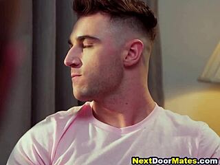 muscular gay neighbors dive into raw bareback action