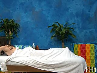 the boy gets a relaxing massage that turns intimate