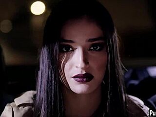 Slutty Teen 18+ Endures Rough Domination Banging in Wild Threesome Sex Scene