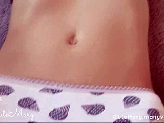 amateur step sister gets cum in panties during kinky masturbation