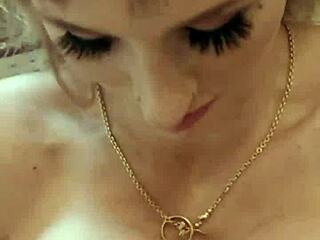 Damn, watch this tattooed babe gag on deepthroat action in full reality scope!