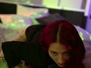 hot russian milf rips clothes off in wild striptease solo