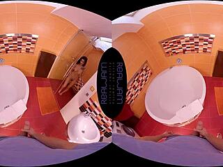 Watch Darcia Lee's latest voyeuristic fantasy in this hot scene