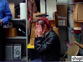 Asian stepmom gets fucked by a police officer in a hidden camera video