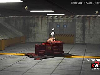 i watch the sex android playing with a hot girl in the lab