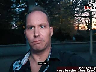 Milf With Big Tits in Nylons Picked Up on Street for Wild Action