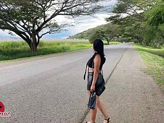 boyfriend lets me masturbate in uber car