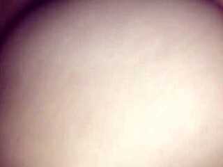 White girl handles big black cock doggystyle at home