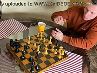 Josephine Jackson deepthroated hard during chess game play!