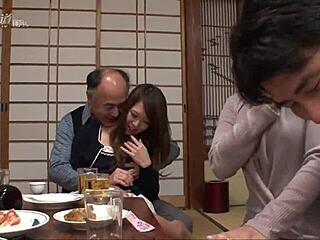 neighborhood party turns wild with blowjobs and creampies by kiyoha, reika, and toko.