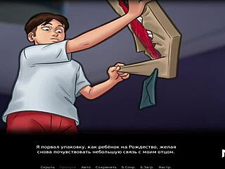 In summertime saga, the asian girl experiences her craziest sex ever with blowjob