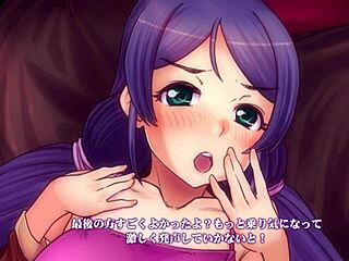 Love Live Tojou Nozomi Feels Intense Pleasure in Hentai Masturbation